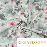 Tissu Coton Motif Fleurs