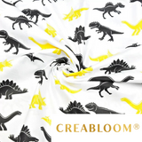 Tissu Coton Motif Dinosaures