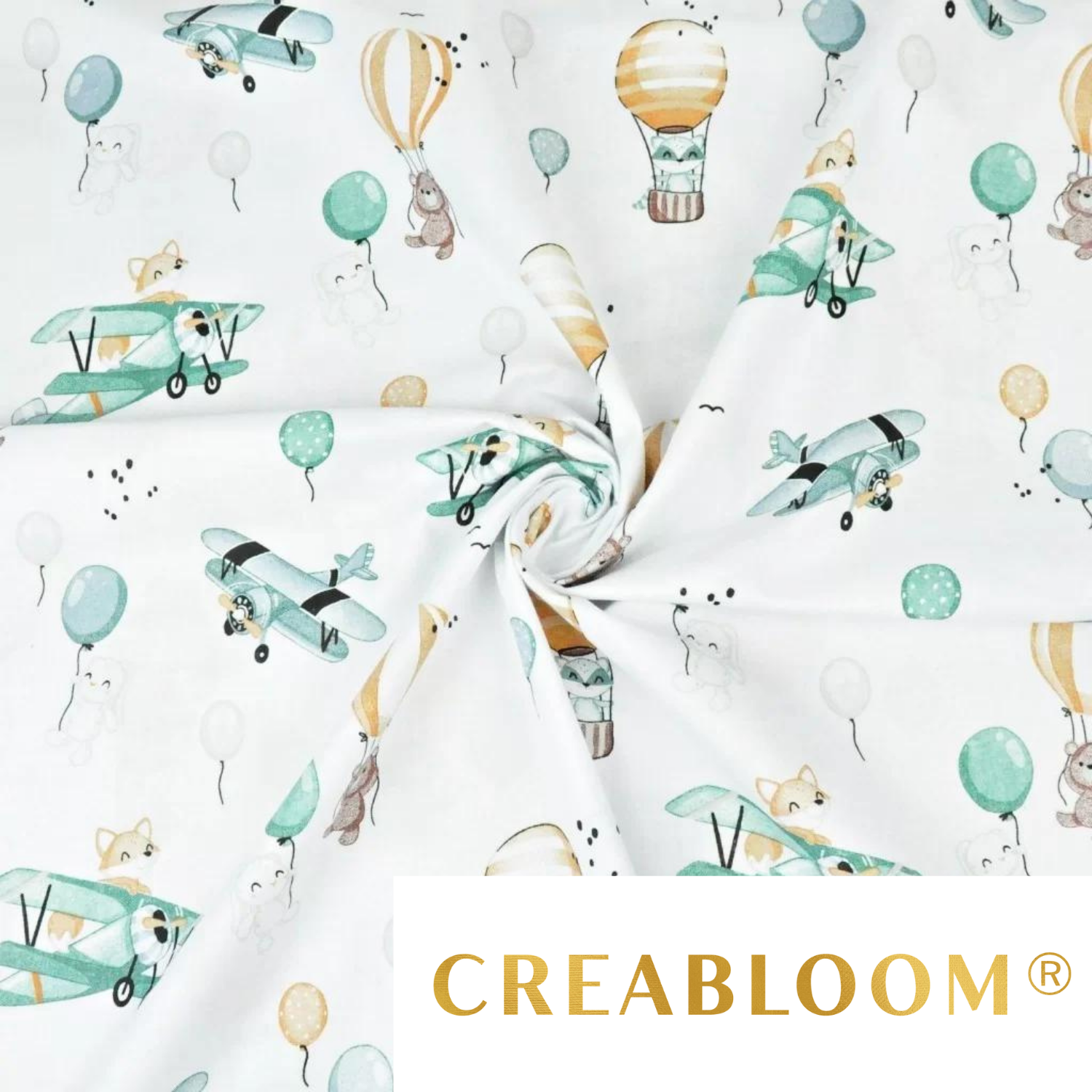 Tissu Coton Motif Animaux
