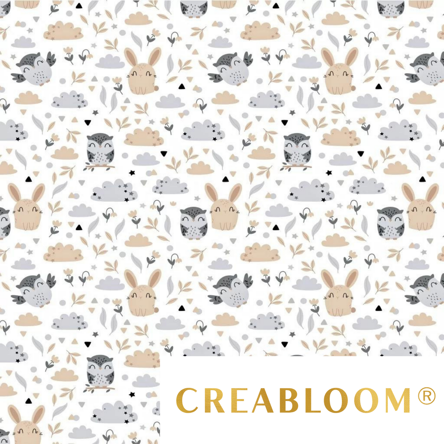 Tissu Coton Motif Animaux