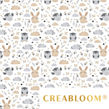 Tissu Coton Motif Animaux
