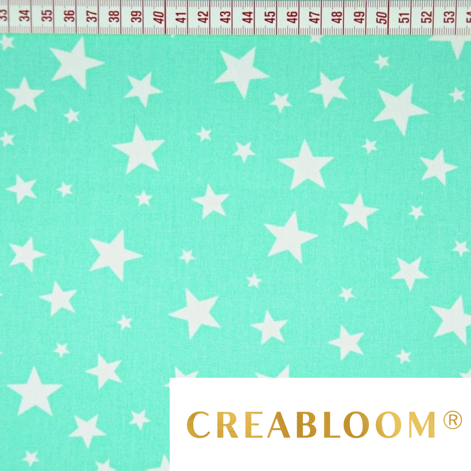 Tissu Coton Motif Étoiles