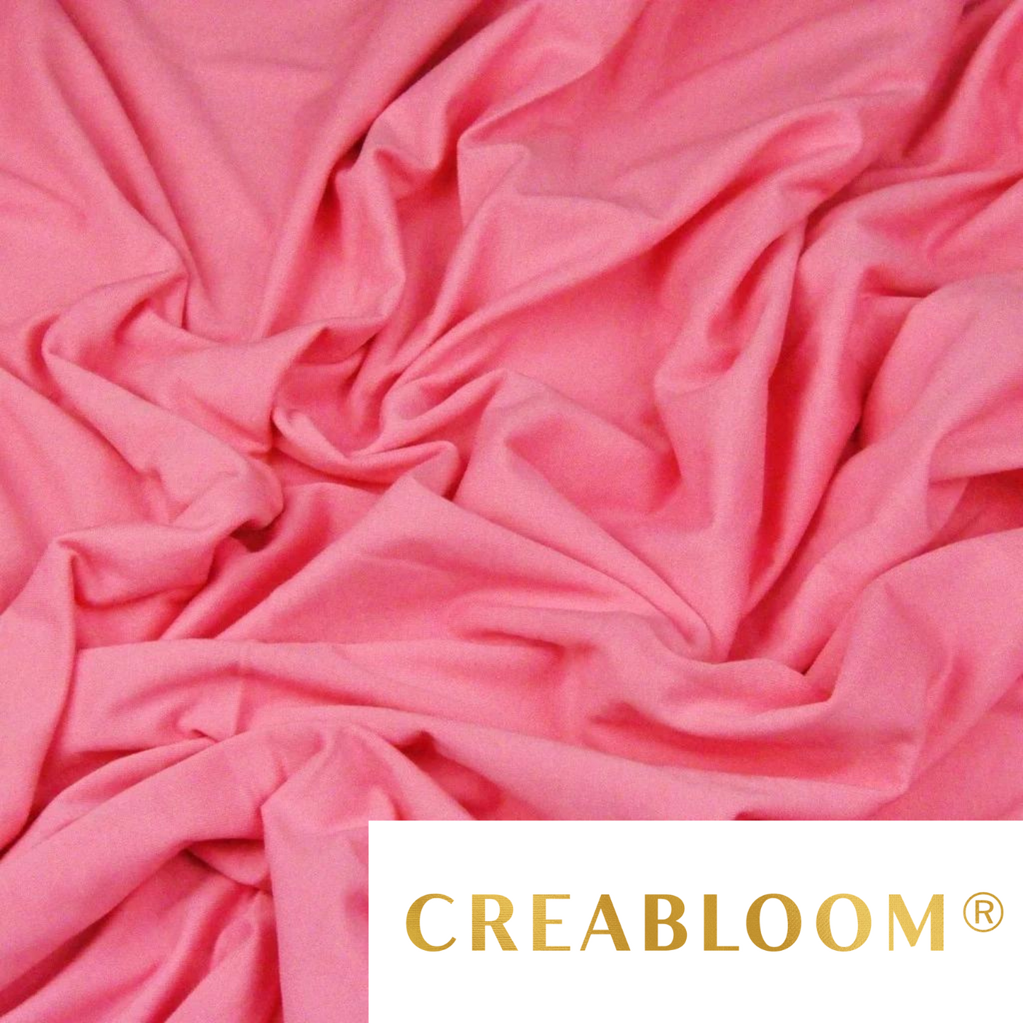 Tissu Jersey - Rose
