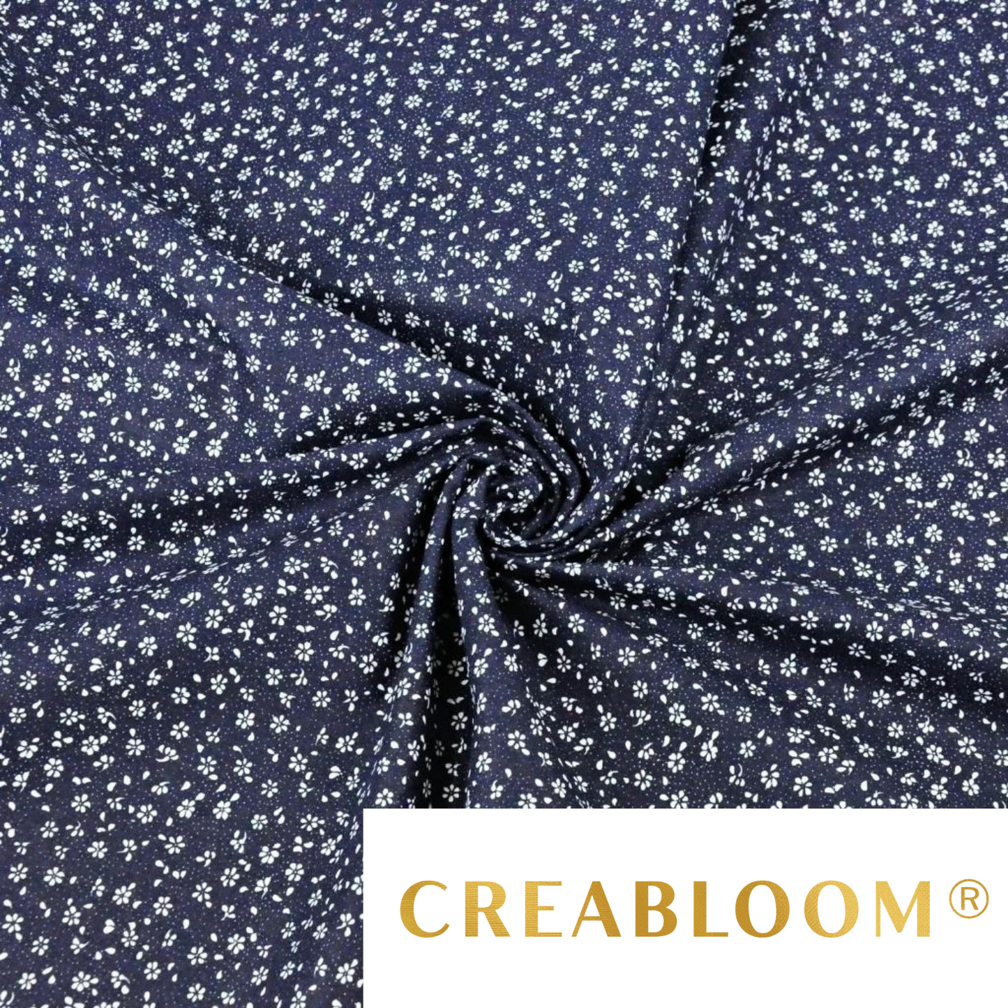 Tissu Coton Motif Fleurs