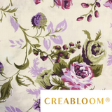 Tissu Coton Motif Fleurs