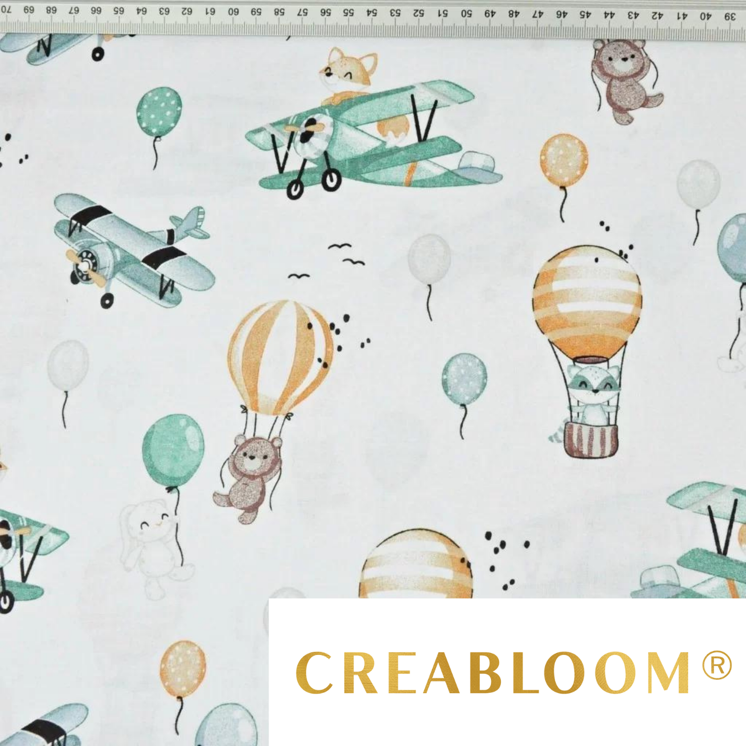 Tissu Coton Motif Animaux