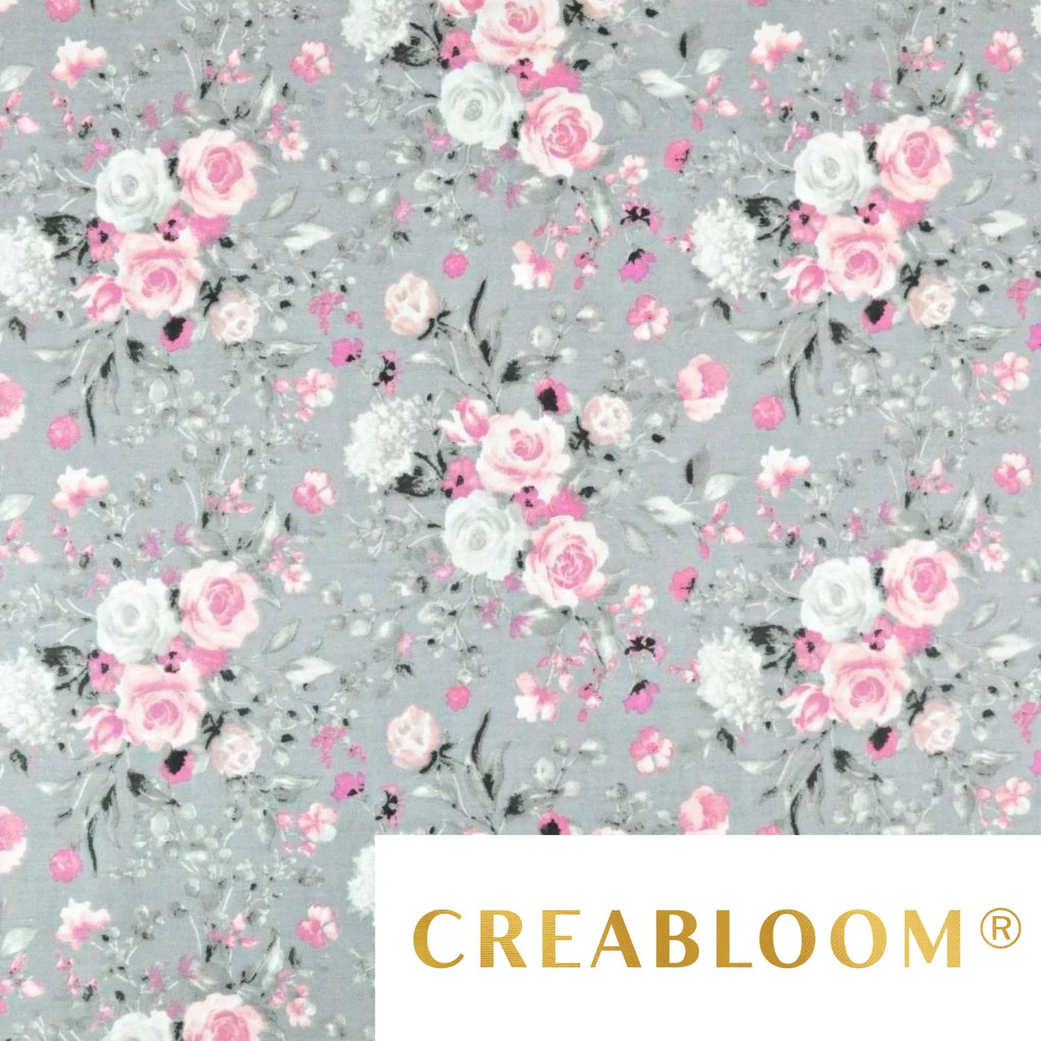 Tissu Coton Motif Fleurs