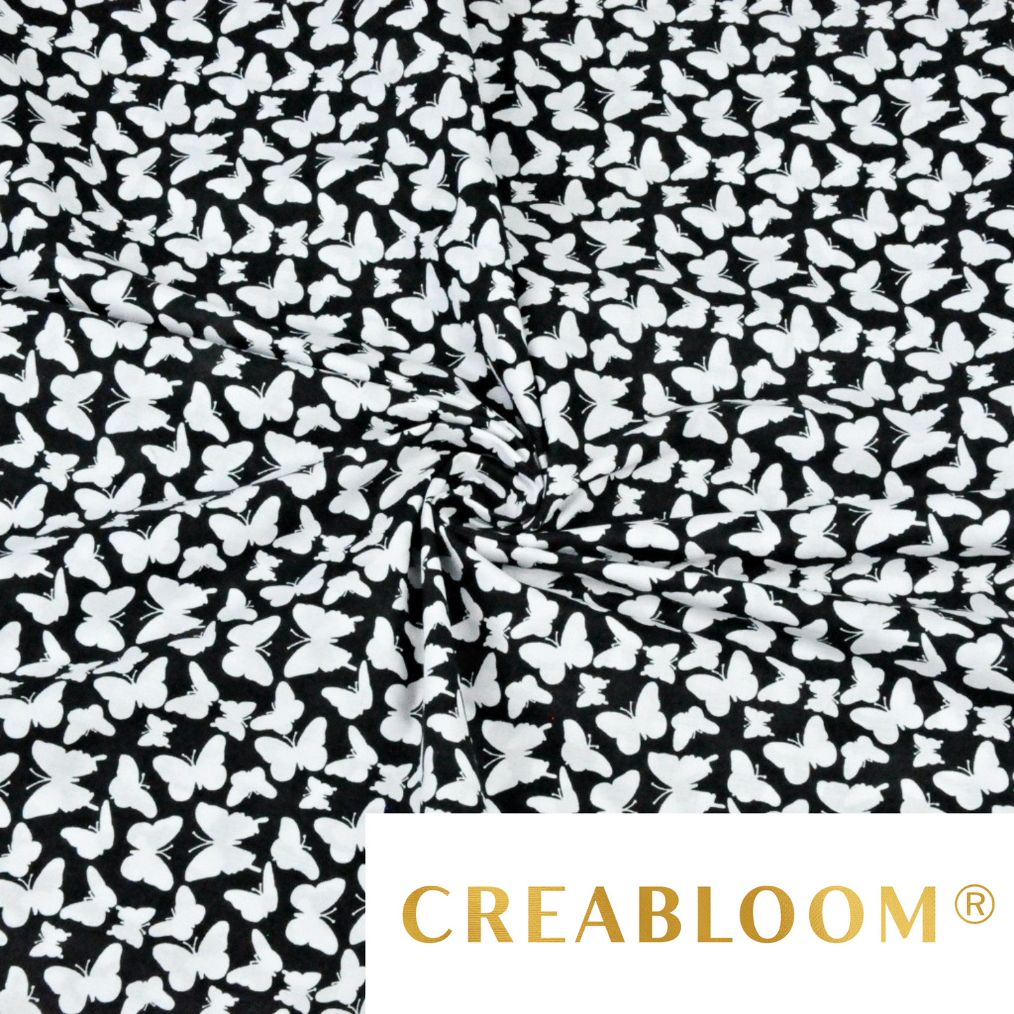 Tissu Coton Motif Papillons