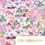 Tissu Coton Motif Koalas