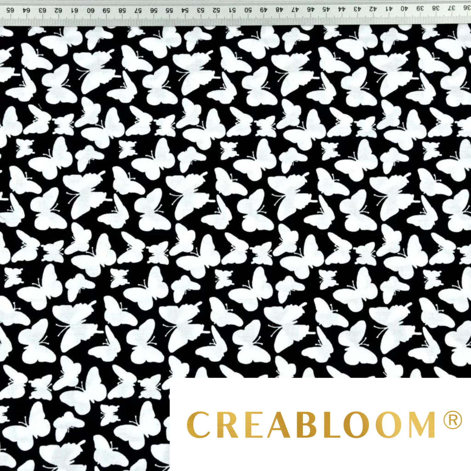 Tissu Coton Motif Papillons