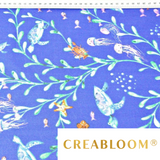 Tissu Coton Motif Océan