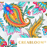 Tissu Coton Motif Fleurs