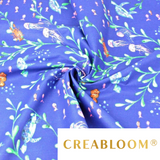 Tissu Coton Motif Océan