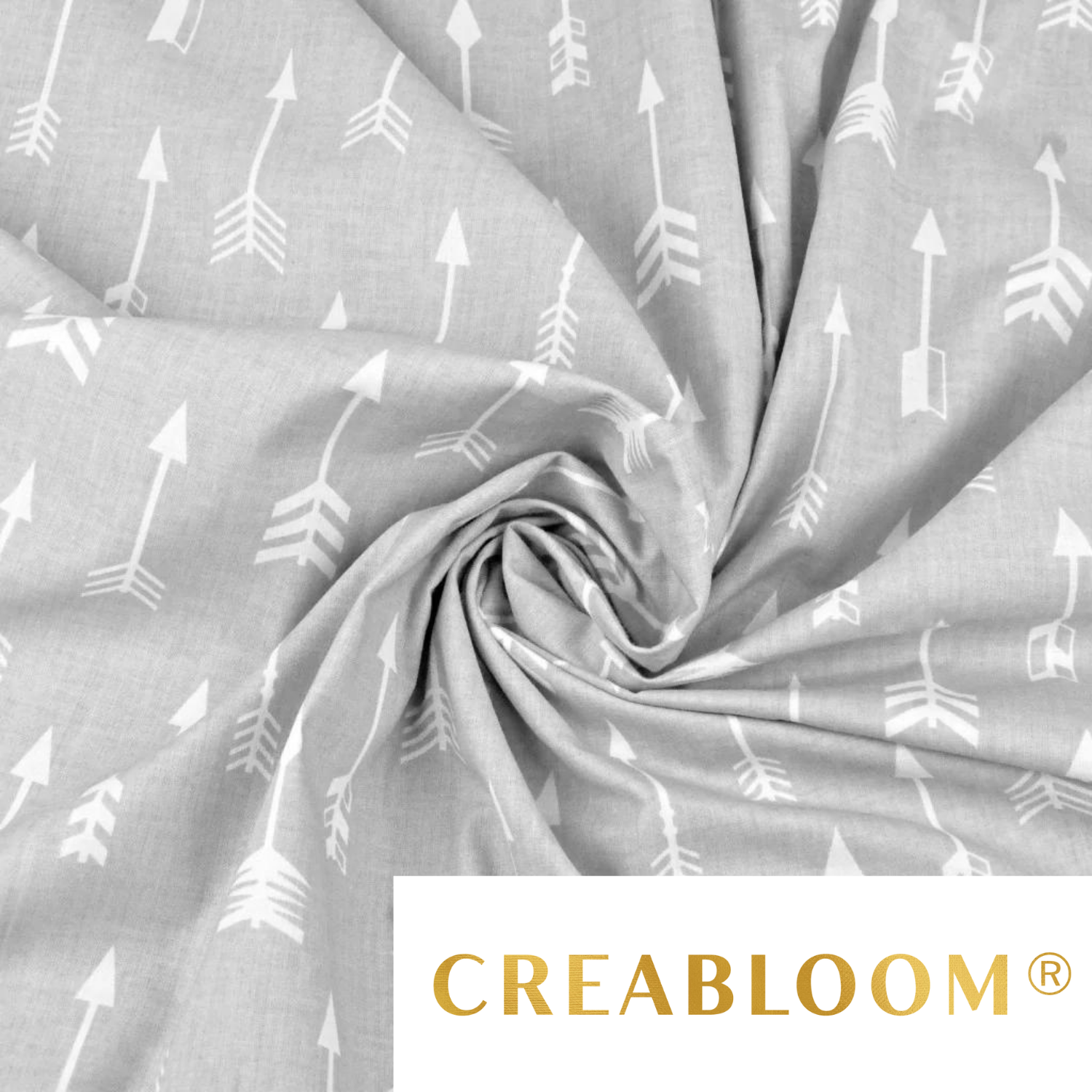 Tissu Coton Motif Flèches
