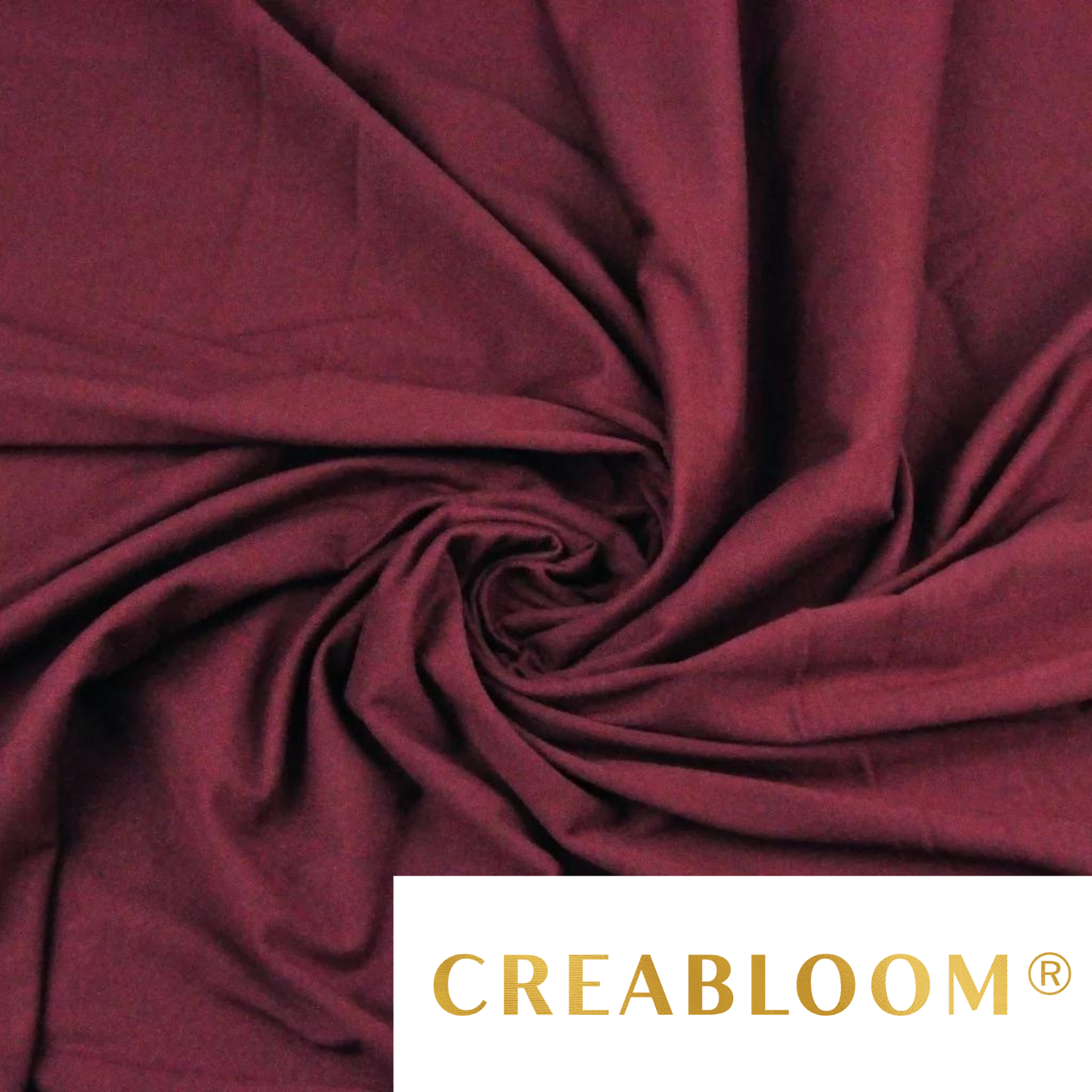 Tissu Jersey - Bordeaux