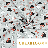 Tissu Coton Motif Souris