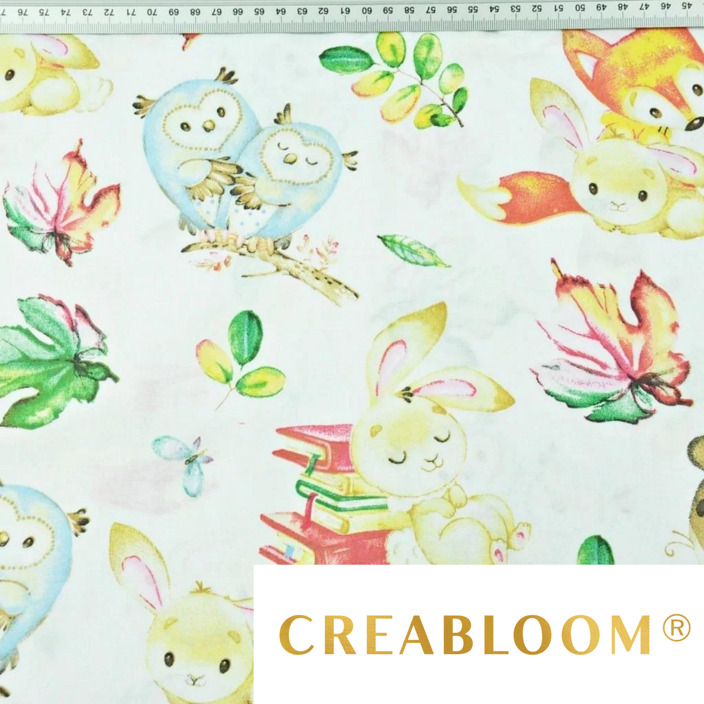 Tissu Coton Motif Animaux