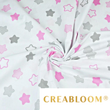 Tissu Coton Motif Étoiles