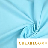 Tissu Coton Uni Turquoise Clair