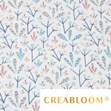Tissu Coton Motif Fleurs