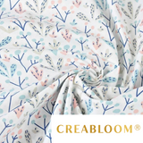 Tissu Coton Motif Fleurs