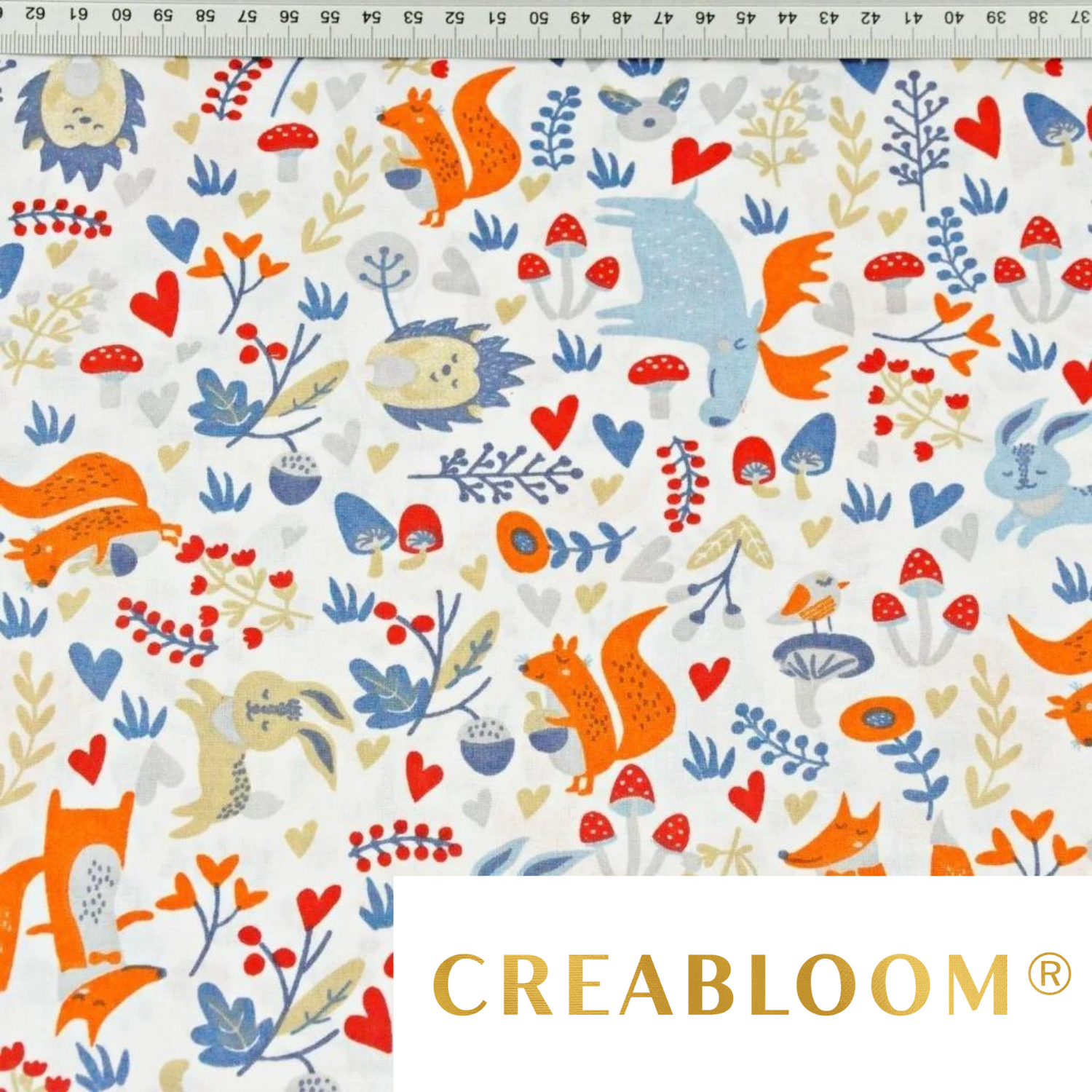 Tissu Coton Motif Animaux