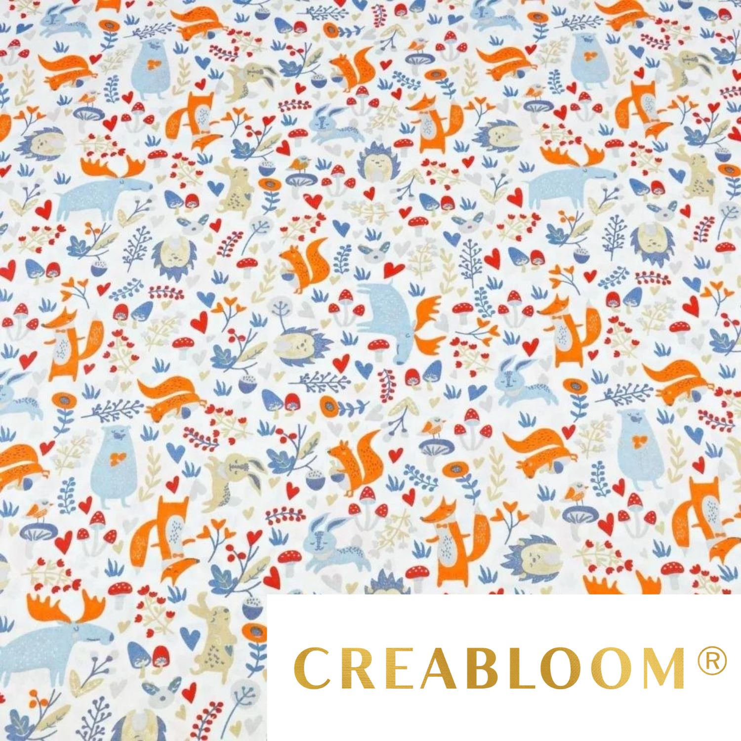 Tissu Coton Motif Animaux