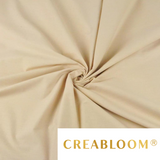 Tissu Coton Uni Beige Foncé