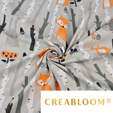 Tissu Coton Motif Animaux
