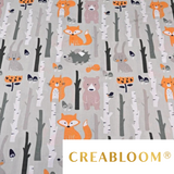 Tissu Coton Motif Animaux
