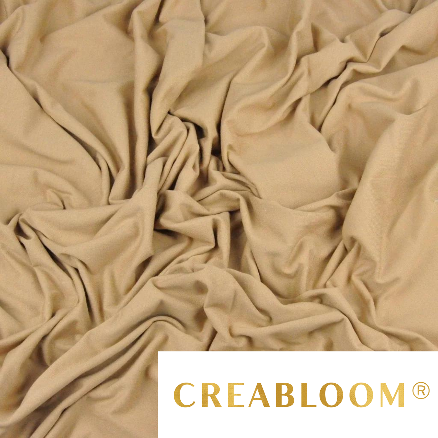 Tissu Jersey - Beige