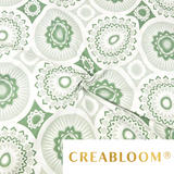 Tissu Coton Motif Mandalas