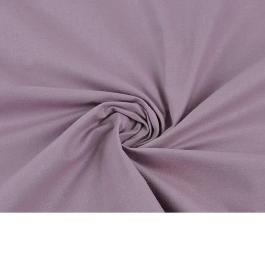 Tissu Coton Uni Rose Indien N°1
