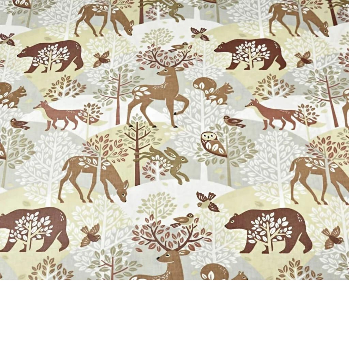 Tissu Coton Motif Animaux