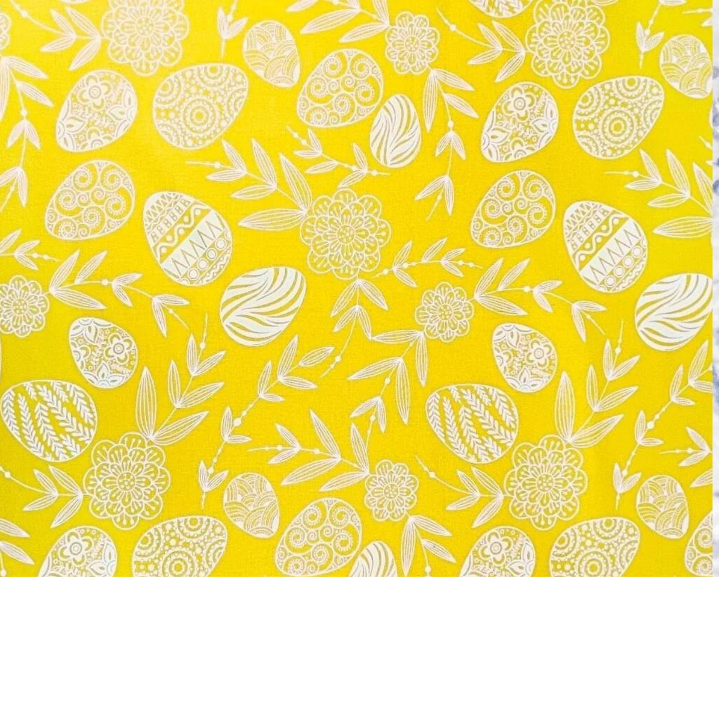 Tissu Coton Motif Ufs De Pâques