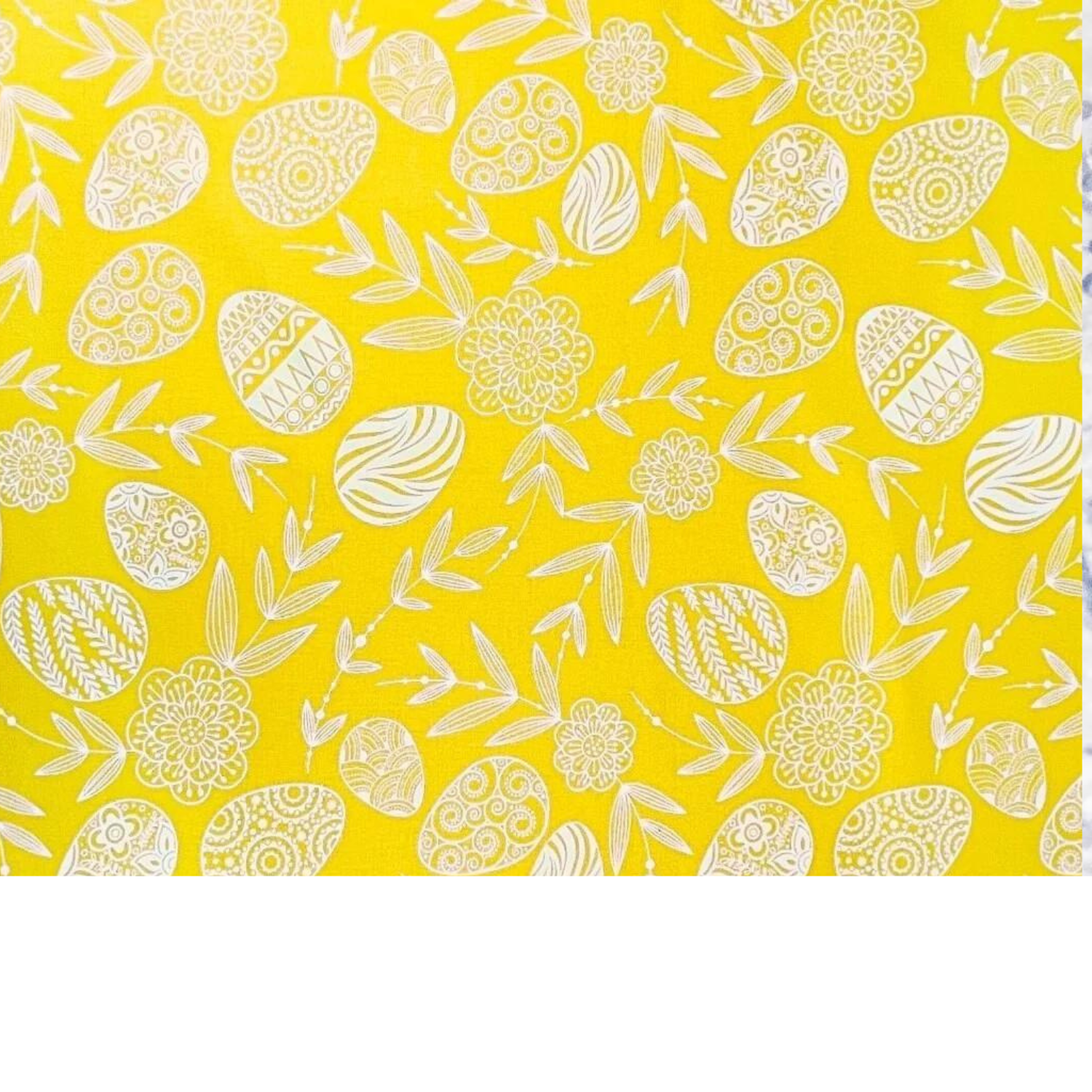 Tissu Coton Motif Ufs De Pâques