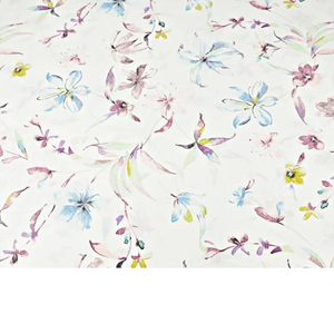 Tissu Coton Motif Fleurs