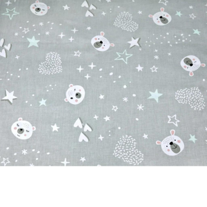 Tissu Coton Motif Oursons