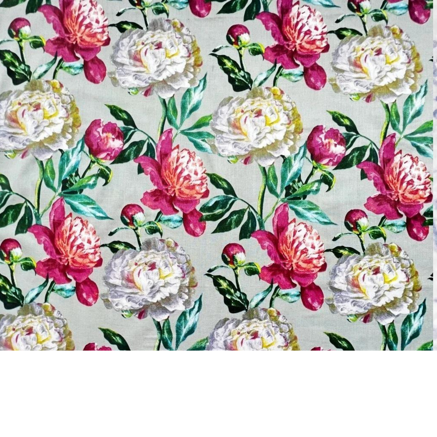 Tissu Coton Imprimé Fleurs
