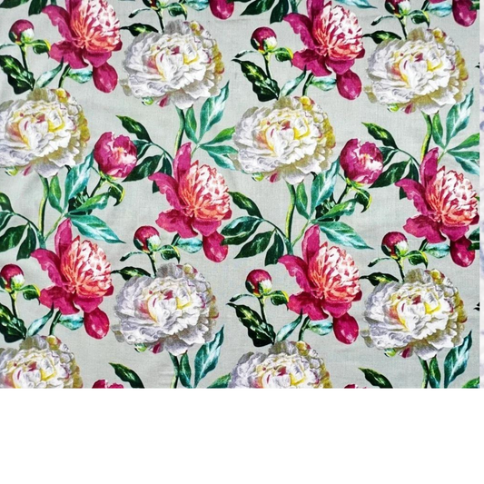 Tissu Coton Imprimé Fleurs