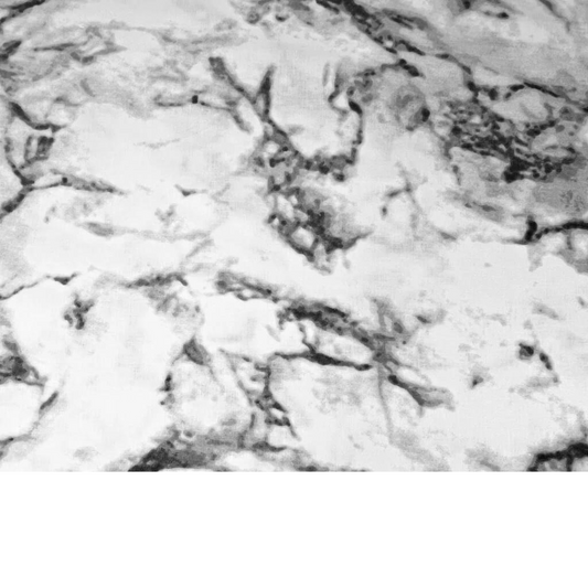Tissu Coton Imprimé Effet Marbre - Gris