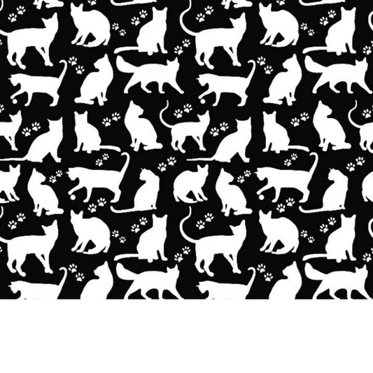 Tissu Coton Motif Chats