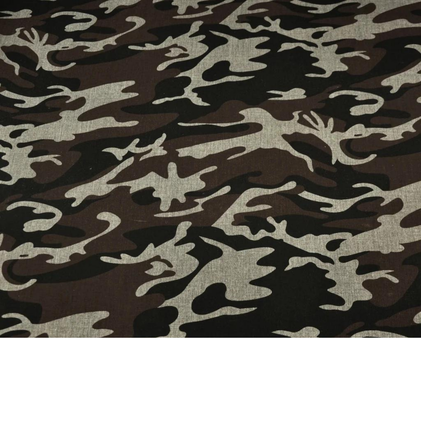 Tissu Coton Motif Camouflage