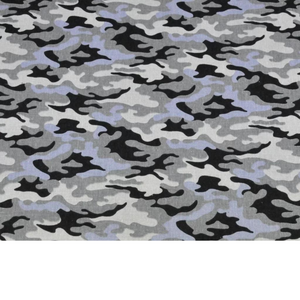 Tissu Coton Motif Camouflage