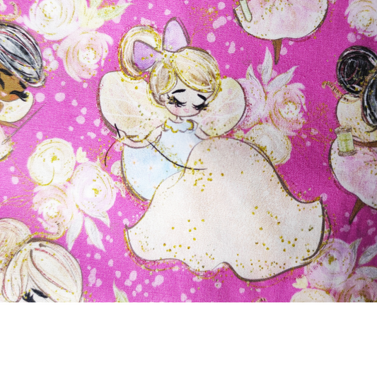 Tissu Coton Motif Couturière