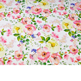 Tissu Coton Motif Fleurs