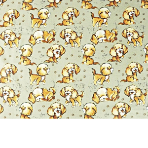 Tissu Coton Motif Chiens