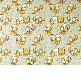 Tissu Coton Motif Chiens