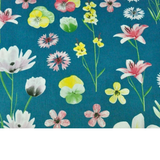 Tissu Coton Motif Fleurs