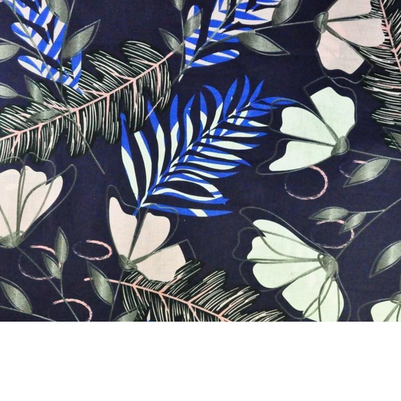Tissu Coton Motif Fleurs